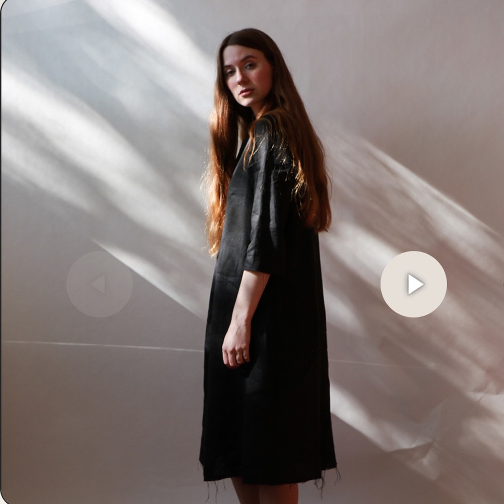 Erica Tanov Rye linen dress